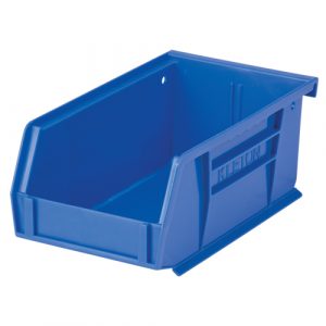 Stack & Hang Bin, 4-1/8" W x 3" H x 7-3/8" D, Blue
