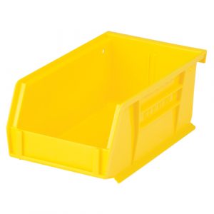 Stack & Hang Bin, 4-1/8" W x 3" H x 7-3/8" D, Yellow