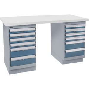 Pre-Designed Workbench, 60" W x 30" D x 34" H, 2500 lbs. Capacity