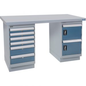 Workbench, 60" W x 36" D x 34" H, 2500 lbs. Capacity