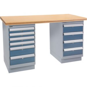 Pre-Designed Workbench, 60" W x 24" D x 34" H, 2500 lbs. Capacity
