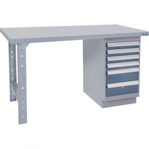 Pre-Designed Workbench, 60" W x 30" D x 34" H, 2500 lbs. Capacity