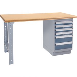 Pre-Designed Workbench, 60" W x 30" D x 34" H, 2500 lbs. Capacity