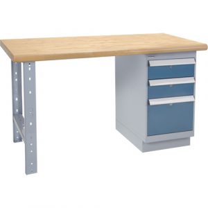 Workbench, 2500 lbs. Cap., 60" W x 24" D, 34" H