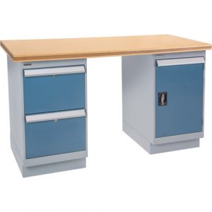 Workbench, 60" W x 24" D x 34" H, 2500 lbs. Capacity