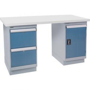Workbench, 60" W x 24" D x 34" H, 2500 lbs. Capacity