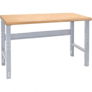 Industrial Modular Bench, Top & Legs Only, 1000 lbs. Cap., 48" W x 24" D