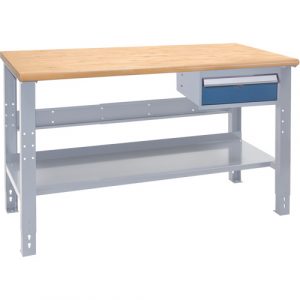 Industrial Duty Workbench, 36" W x 72" D x 34" H, 1000 lbs. Capacity