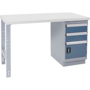Industrial Duty Workbench, 36" W x 72" D x 34" H, 1000 lbs. Capacity