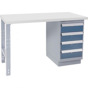 Industrial Duty Workbench, 36" W x 72" D x 34" H, 1000 lbs. Capacity