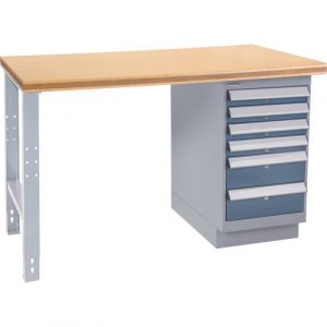 Industrial Duty Workbench, 36" W x 72" D x 34" H, 1000 lbs. Capacity