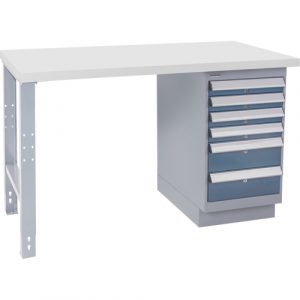 Industrial Duty Workbench, 36" W x 72" D x 34" H, 1000 lbs. Capacity