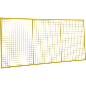 Wire Mesh Partition Components - Panels, 4' H x 8' W