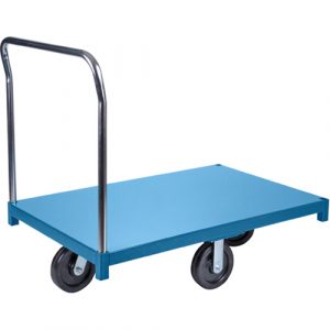 Heavy-Duty Platform Truck, 48" L x 30" W, 2500 lbs. Capacity, Nylon Casters