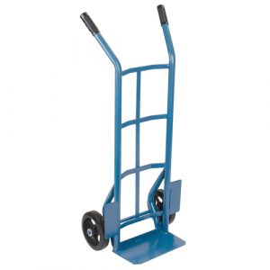Heavy-Duty Hand Truck, Dual Handle, Steel, 46" Height, 1000 lbs. Capacity