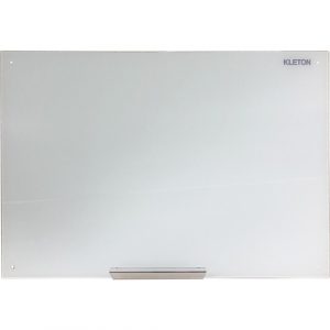 Glass Dry-Erase Board, Magnetic, 48" W x 36" H