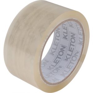 Box Sealing Tape, Hot Melt Adhesive, 1.6 mils, 48 mm (2") x 132 m (432')