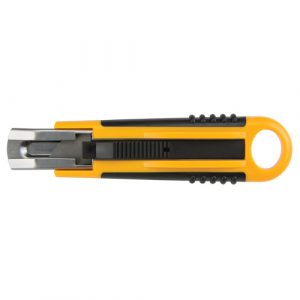 Self-Retracting Knife ATK1000, 18 mm, Carbon Steel, Plastic Handle