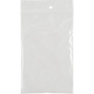 Poly Bags, Reclosable, 6" x 4", 4 mils
