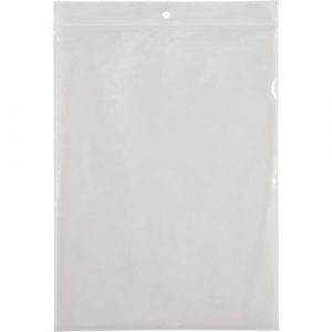 Poly Bags, Reclosable, 8" x 6", 2 mils