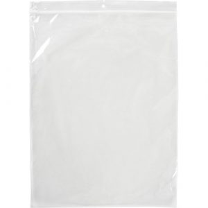 Poly Bags, Reclosable, 12" x 9", 4 mils