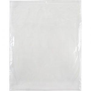 Poly Bags, Reclosable, 15" x 12", 2 mils