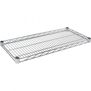 Wire Shelf for Heavy-Duty Chromate Wire Shelving, 48" W x 14" D, 800 lbs. Capacity