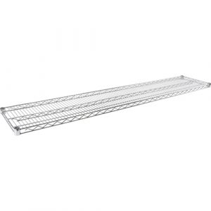 Wire Shelf for Heavy-Duty Chromate Wire Shelving, 30" W x 18" D, 800 lbs. Capacity