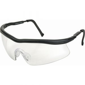 Z400 Series Safety Glasses, Clear Lens, Anti-Scratch, CSA Z94.3