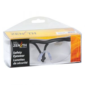 Z400 Series Safety Glasses, Clear Lens, Anti-Scratch, ANSI Z87+/CSA Z94.3