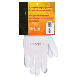 Ultimate Dexterity Coated Gloves, 2X-Large, Polyurethane Coating, 13 Gauge, Polyester Shell