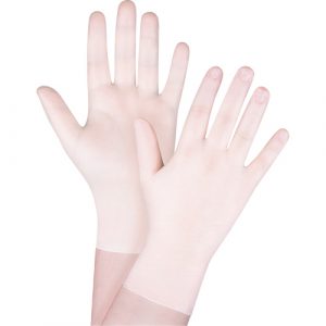 Disposable Gloves, X-Small, Vinyl, 4-mil, Powder-Free, White