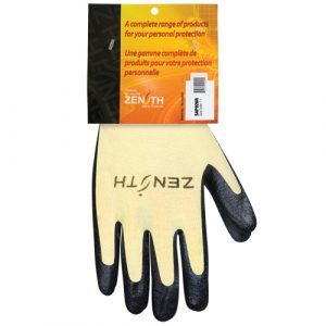 Superior Grip Cut-Resistant Gloves, Size 2X-Large, 13 Gauge, Foam Nitrile Coated, Aramid Shell, ANSI/ISEA 105 Level 3/EN 388 Level 5