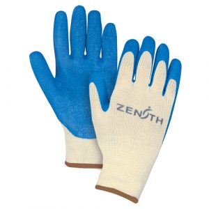 Natural Latex Cut-Resistant Gloves, Size Large/9, 10 Gauge, Rubber Latex Coated, Twaron<sup>®</sup> Shell, ANSI/ISEA 105 Level 3/EN 388 Level 4