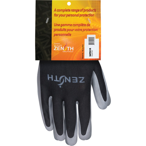 Premium Comfort Coated Gloves, 7/Small, Nitrile Coating, 13 Gauge, Polyester Shell