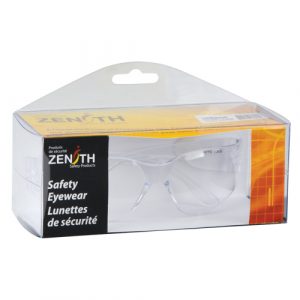 Z600 Series Safety Glasses, Clear Lens, Anti-Scratch, CSA Z94.3