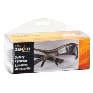 Z900 Series Safety Glasses, Clear Lens, Anti-Scratch, CSA Z94.3
