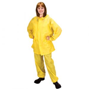RZ300 Rain Suit, PVC, 4X-Large, Yellow