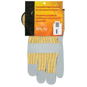 Superior Quality Fitters Gloves, X-Large, Split Cowhide Palm, Cotton Inner Lining