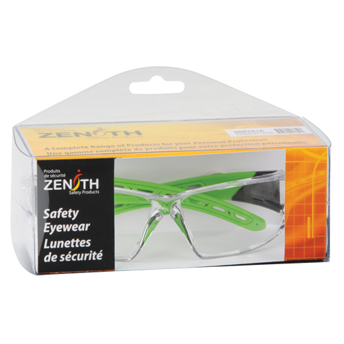 Z2500 Series Safety Glasses, Clear Lens, Anti-Scratch, ANSI Z87+/CSA Z94.3