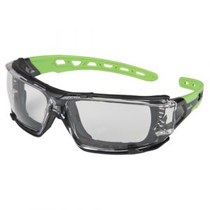 Z2500 Series Safety Glasses with Foam Gasket, Clear Lens, Anti-Scratch, ANSI Z87+/CSA Z94.3