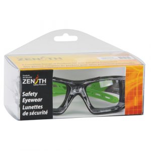 Z2500 Series Safety Glasses, Clear Lens, Anti-Scratch, ANSI Z87+/CSA Z94.3