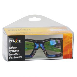 Z2500 Series Safety Glasses, Indoor/Outdoor Mirror Lens, Anti-Scratch, ANSI Z87+/CSA Z94.3