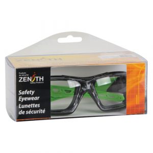 Z2500 Series Safety Glasses, Clear Lens, Anti-Fog, ANSI Z87+/CSA Z94.3