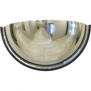 180° Dome Mirror, Half Dome, Closed Top, 26" Diameter