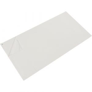 Clean Room Matting, 1.57 mils Thick, 3' W, 3-3/4' L x White