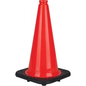 Premium Traffic Cone, 18", Orange