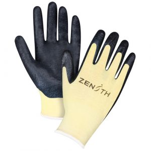 Superior Grip Cut-Resistant Gloves, Size 12/3X-Large, 13 Gauge, Foam Nitrile Coated, Aramid Shell, ANSI/ISEA 105 Level 3/EN 388 Level 5