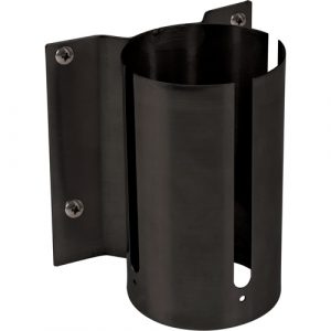 Wall Mounts for Build-Your-Own Crowd Control Barriers, Steel, Screw Mount