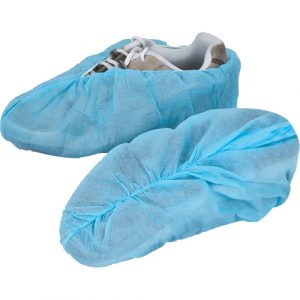 Shoe Covers, X-Large, Polypropylene, Blue